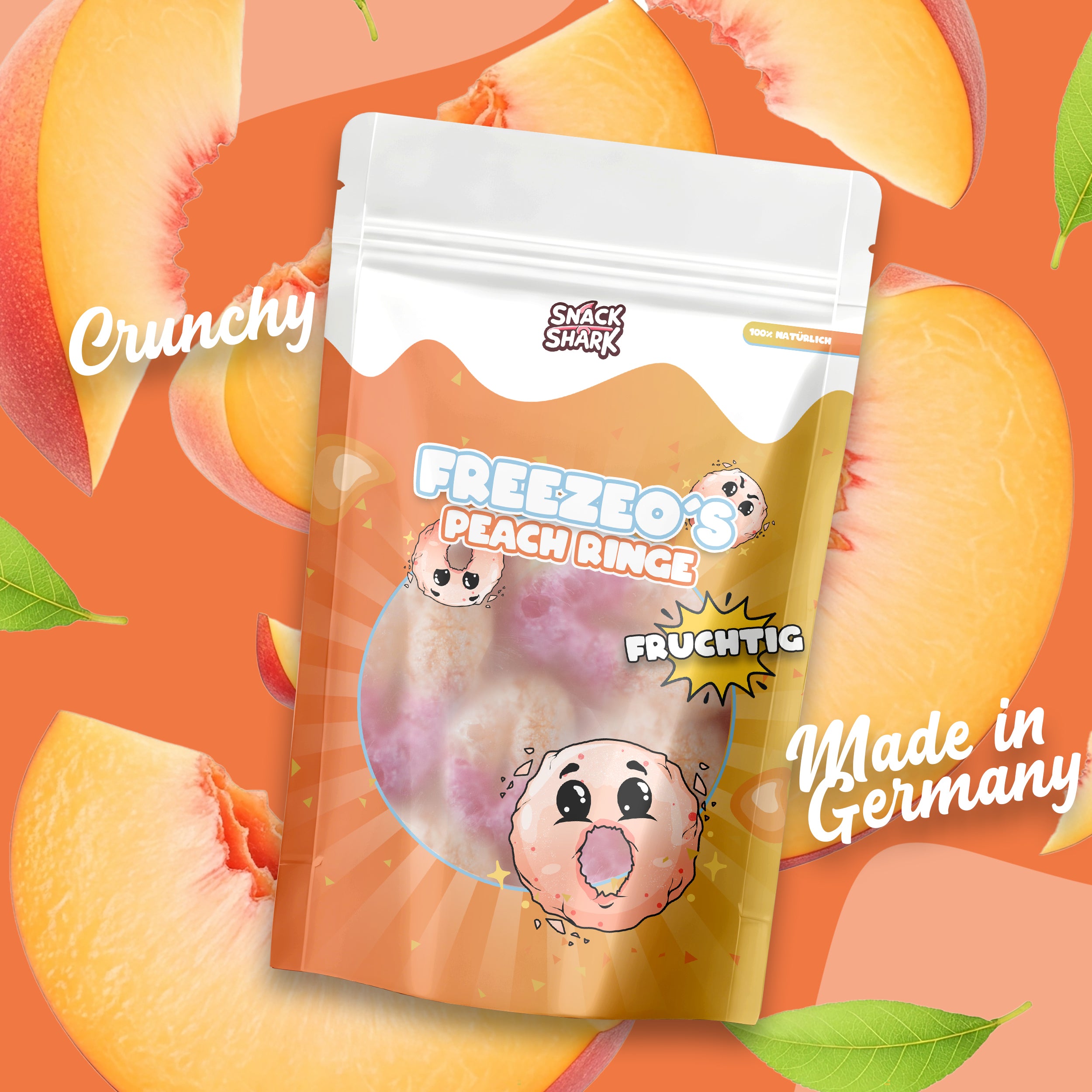 Peach Ringe 40g