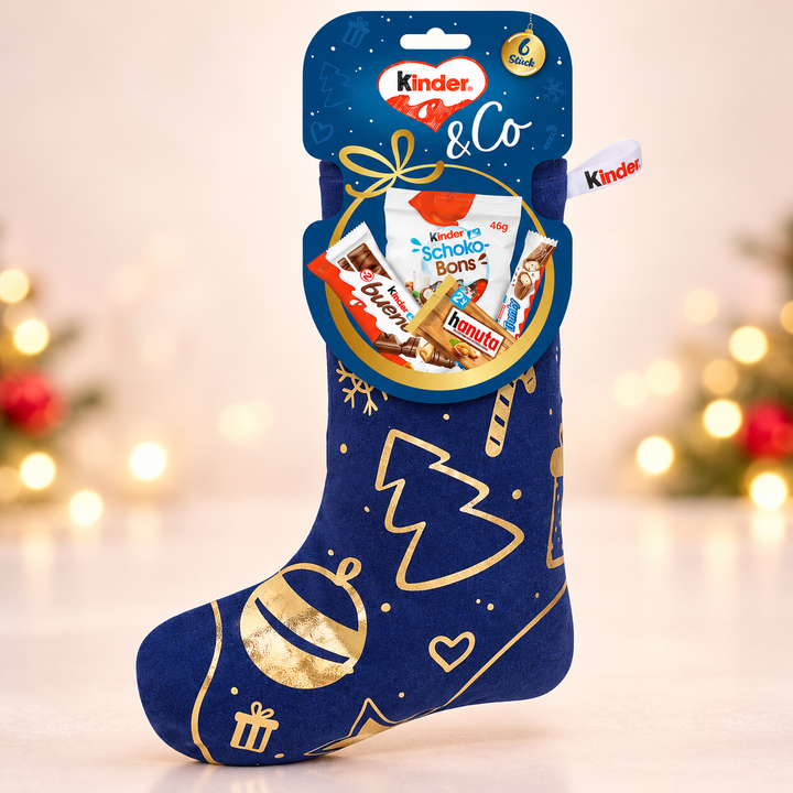 kinder & Co. gefüllte Weihnachtssocke