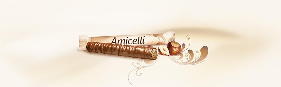 Amicelli Waffelröllchen 12.5g - Snack Shark