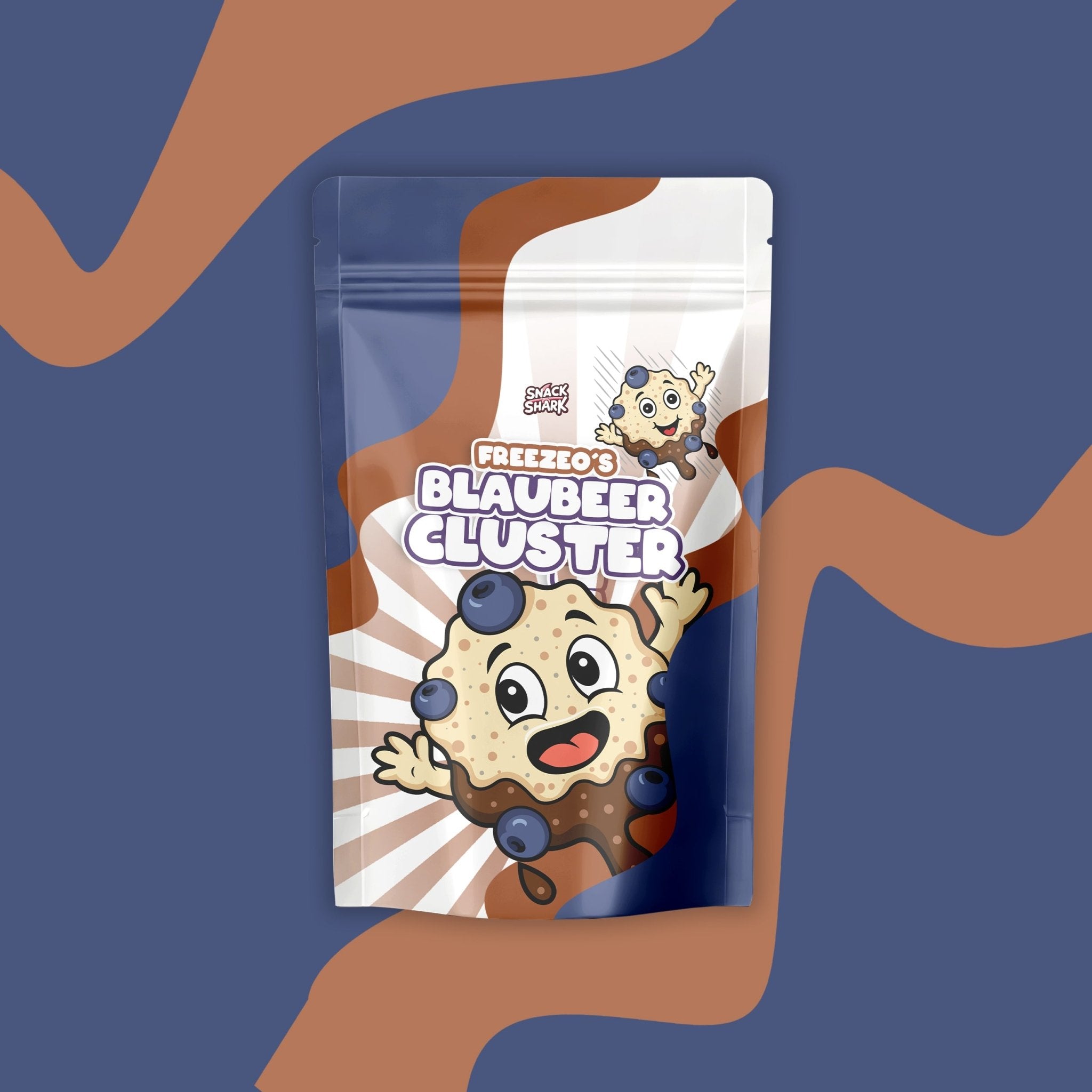 Blaubeer Cluster 100g - Snack Shark