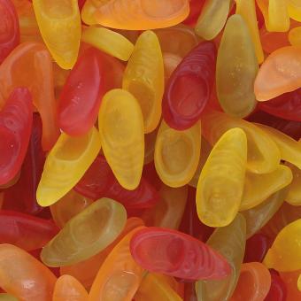Bunte Schuhe - Snack Shark