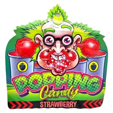 Dr.Sour - Popping Candy Strawberry - 15g - Snack Shark