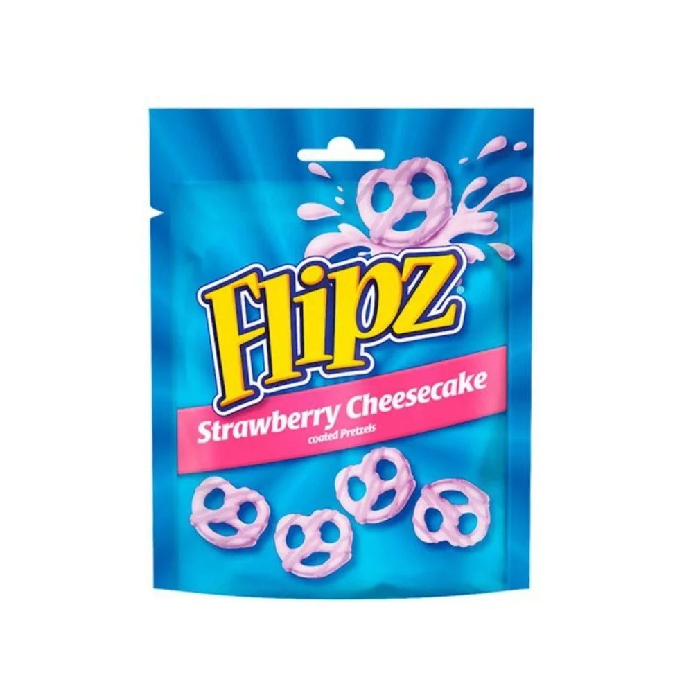 Flipz - Strawberry Cheesecake - 90g - Snack Shark