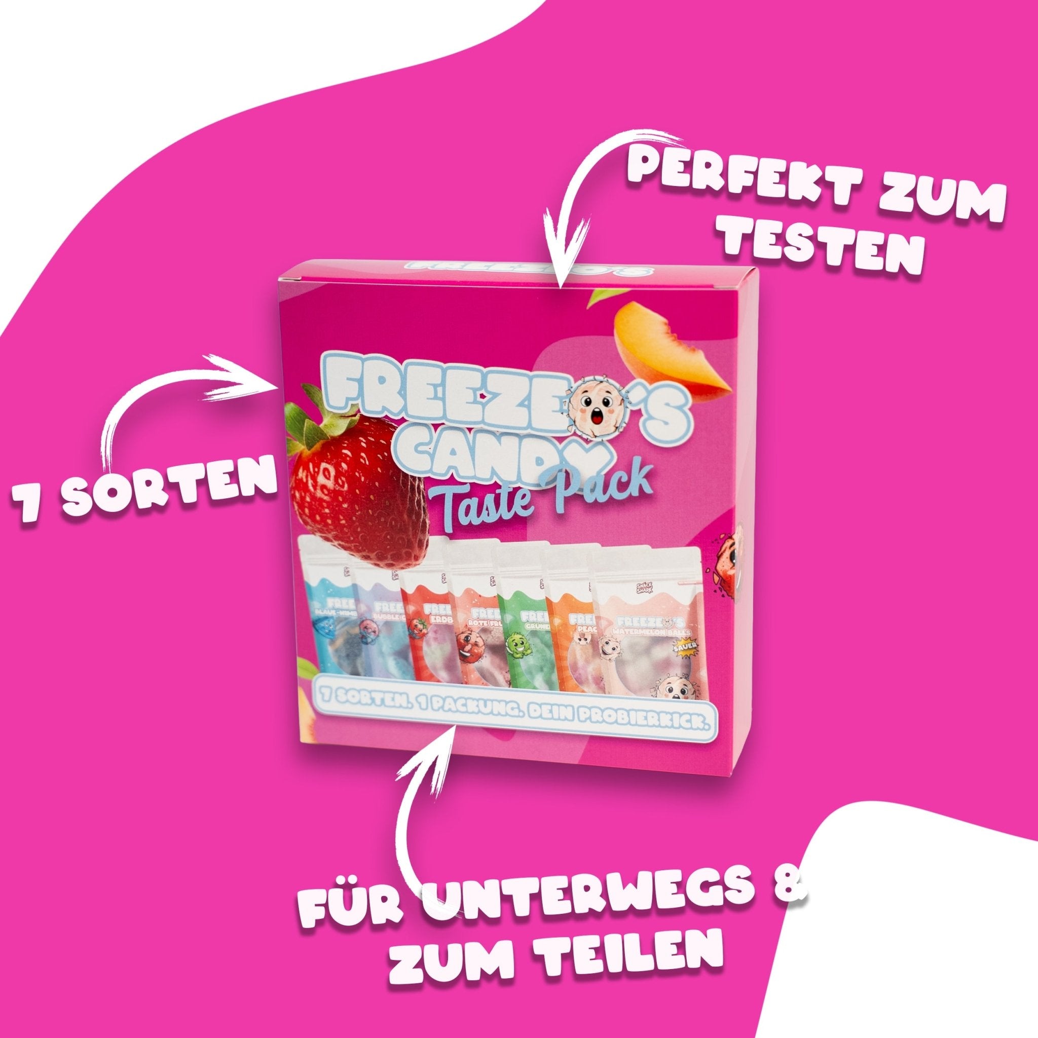 Freezeo Candy Taste Pack - Snack Shark