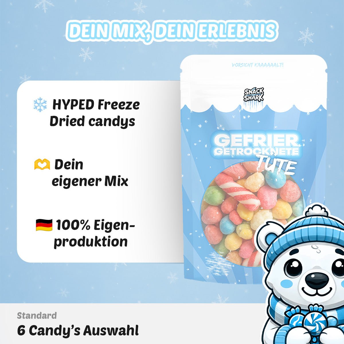 Freezeo's Wunschtüte | Standard - Snack Shark