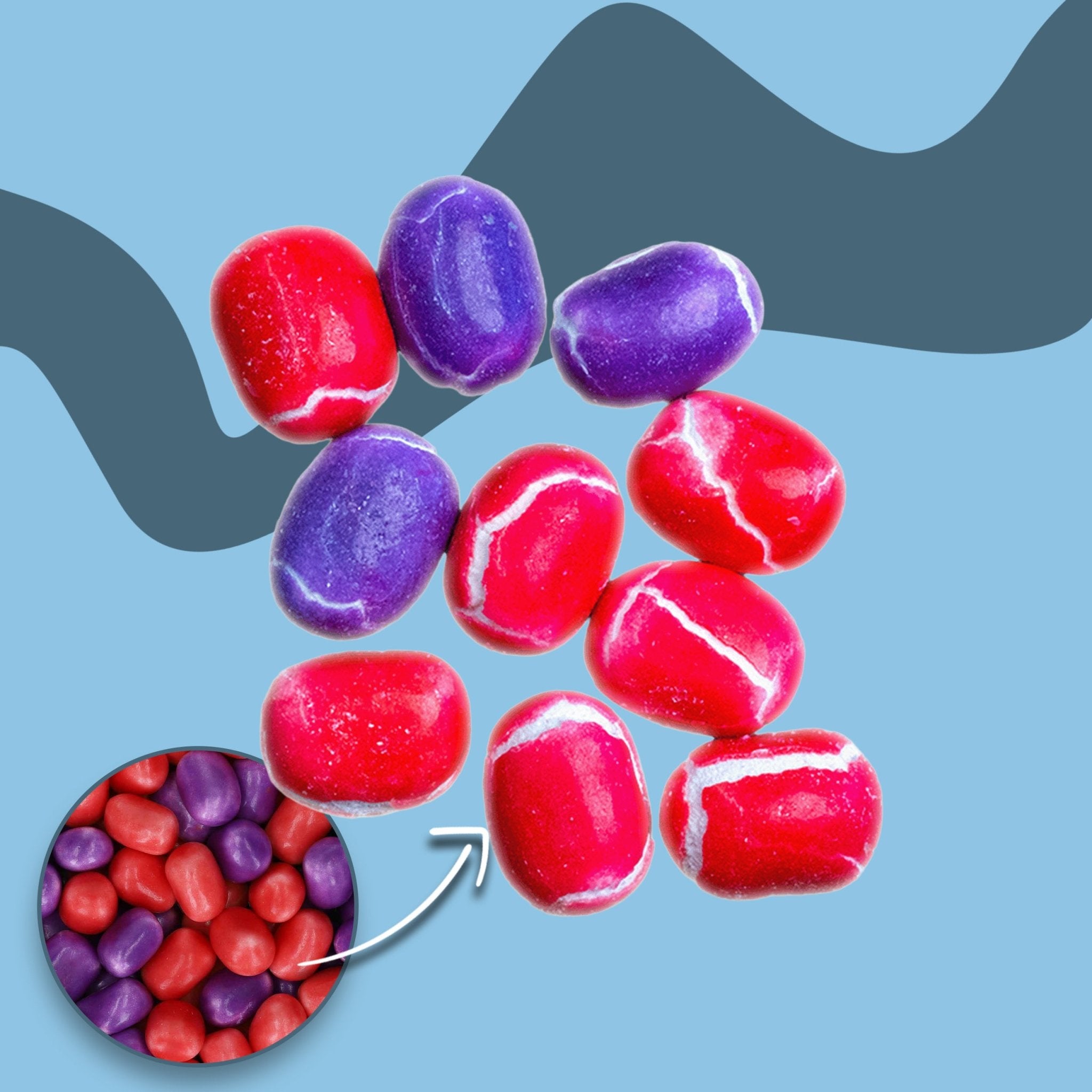 Gefriergetrocknete Wild Berry Kracher - Snack Shark