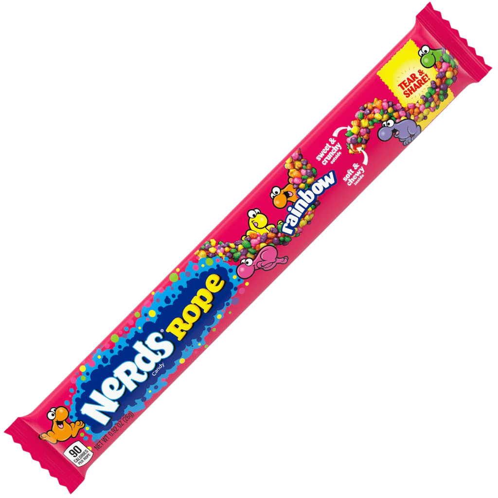 Nerds Rope Rainbow – 26g - Snack Shark