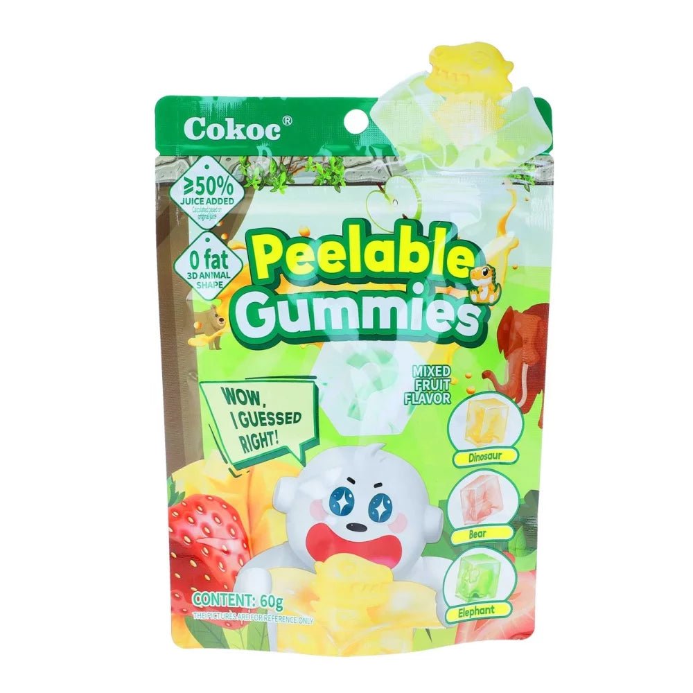 Peel Off - Candy - Mixed Fruit - 60g - Snack Shark