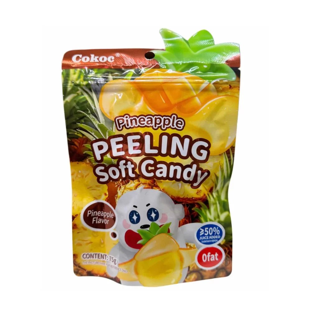 Peel Off - Candy - Pineapple - 75g - Snack Shark