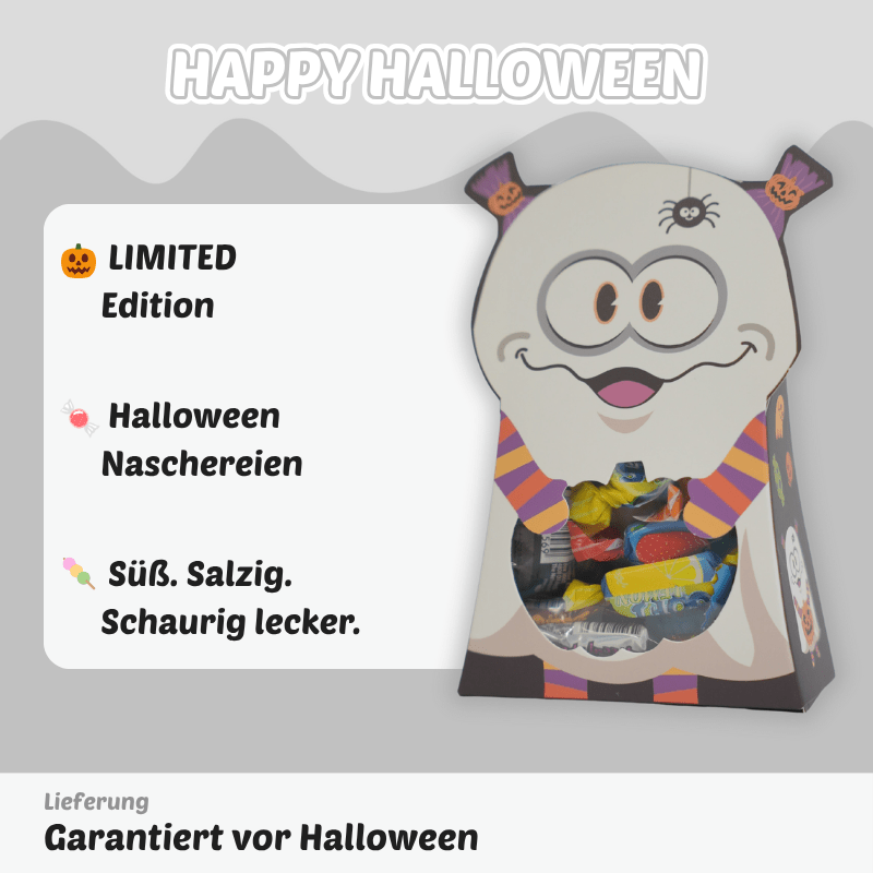 Retro Halloween Box – Süßigkeiten von früher 👻🍬 - Snack Shark