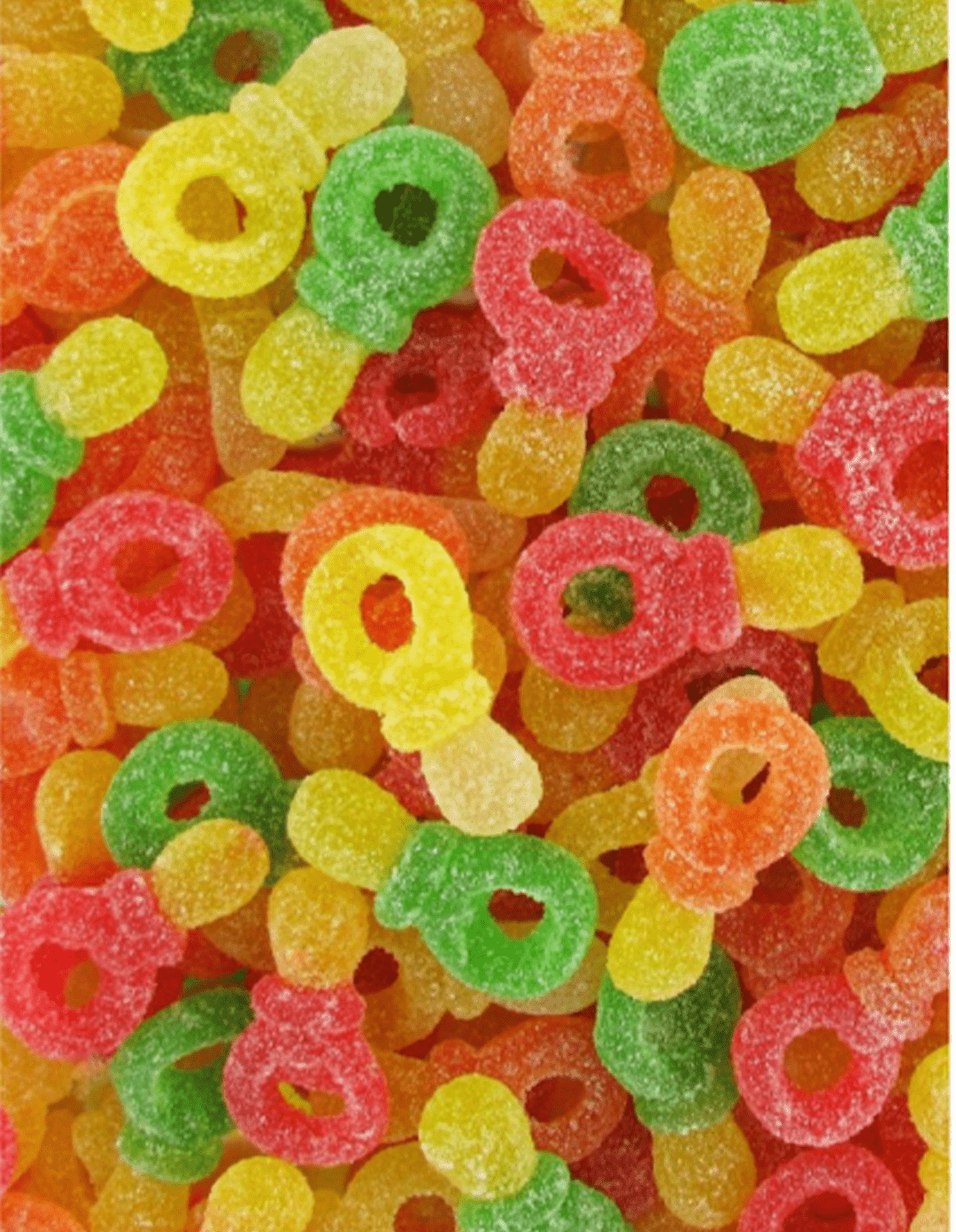 Saure bunte Schnuller - Snack Shark