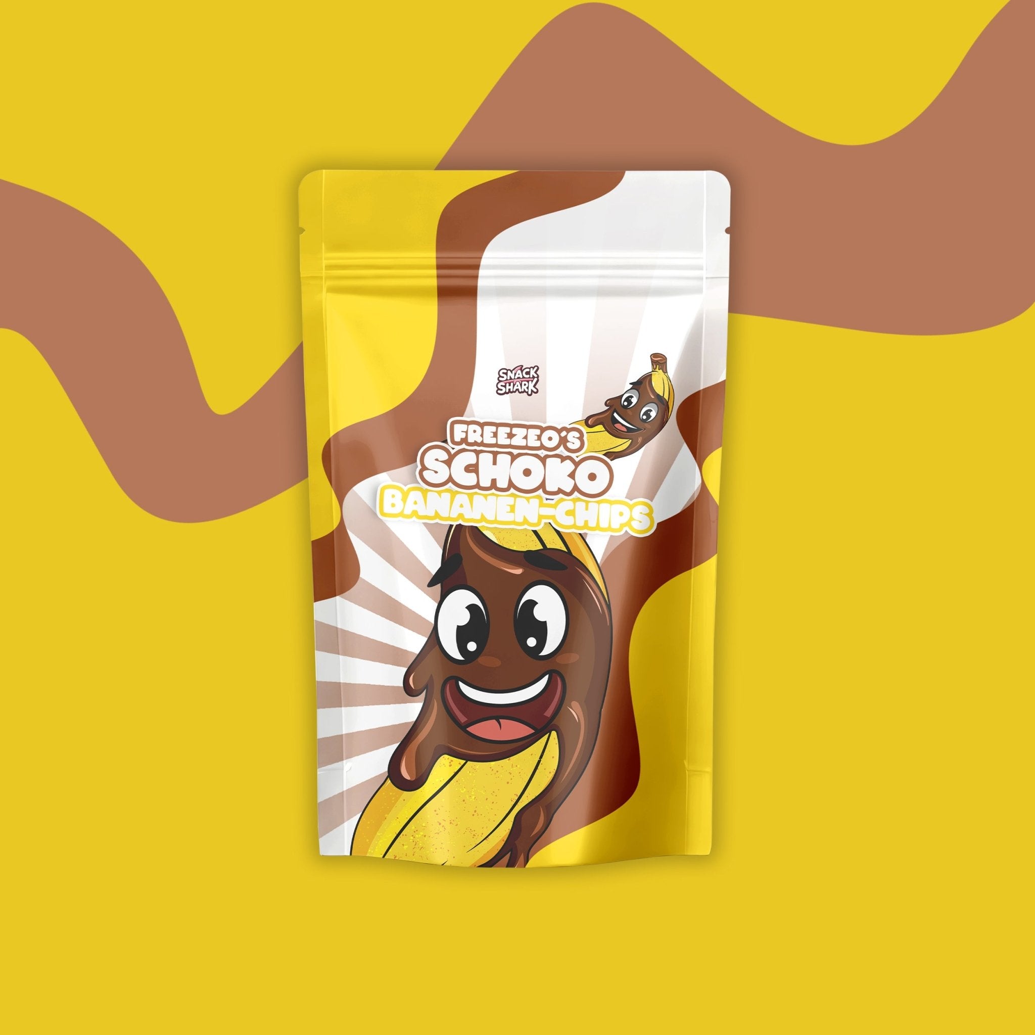 Schoko Bananen Chips 100g - Snack Shark