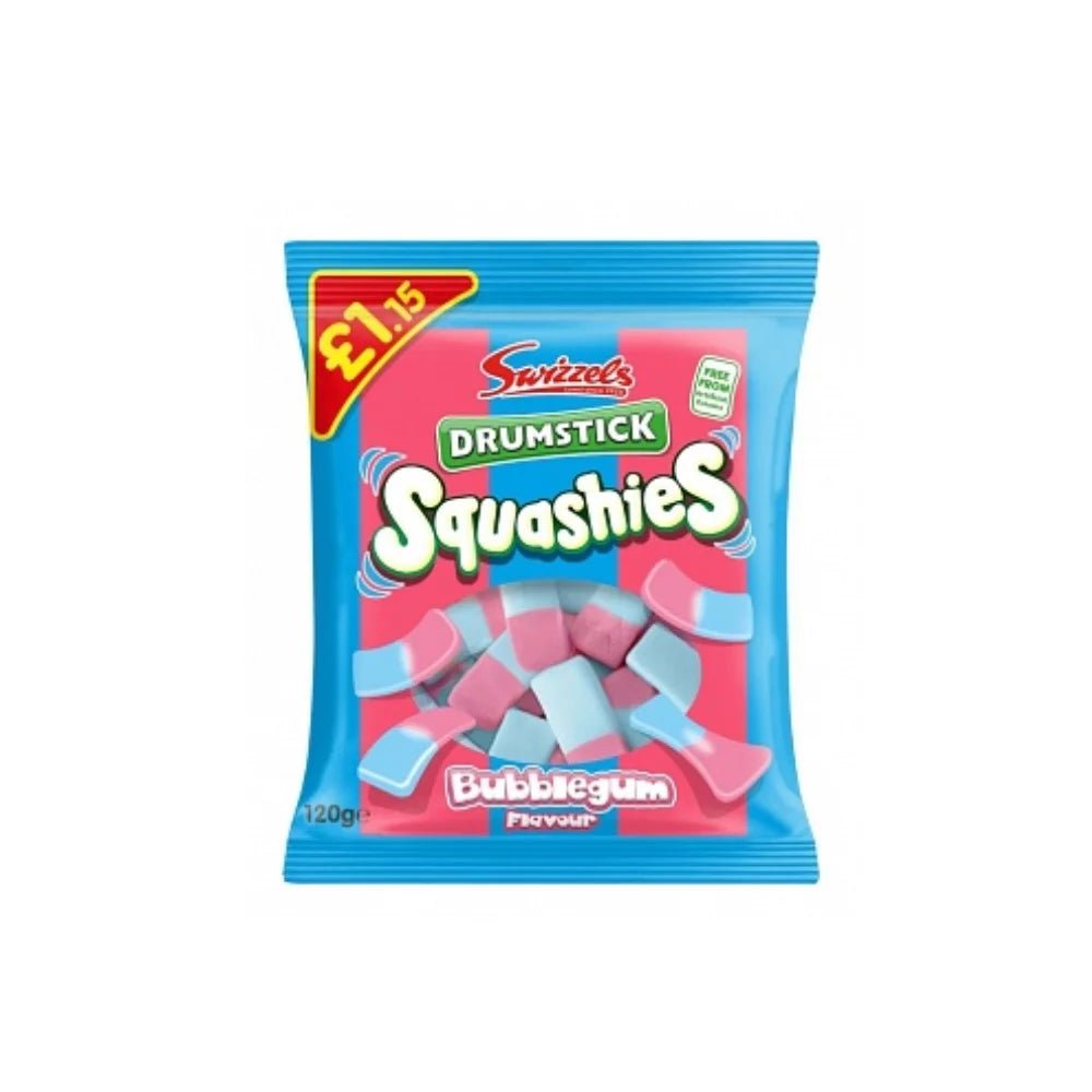 Swizzels - Drumsticks - Bubblegum 120g - Snack Shark