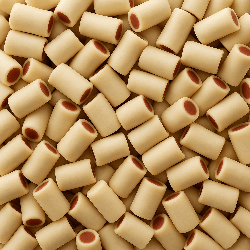 White Strawberry Tubes - Snack Shark