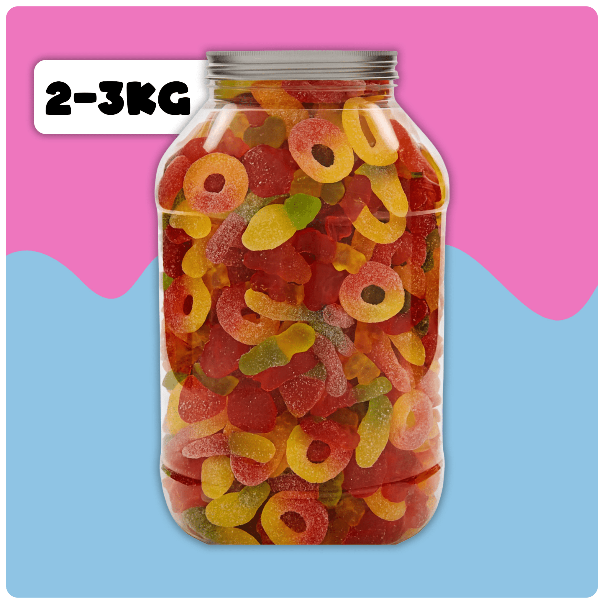 Wunsch CandyTonne XXL 2 - 3KG - Snack Shark