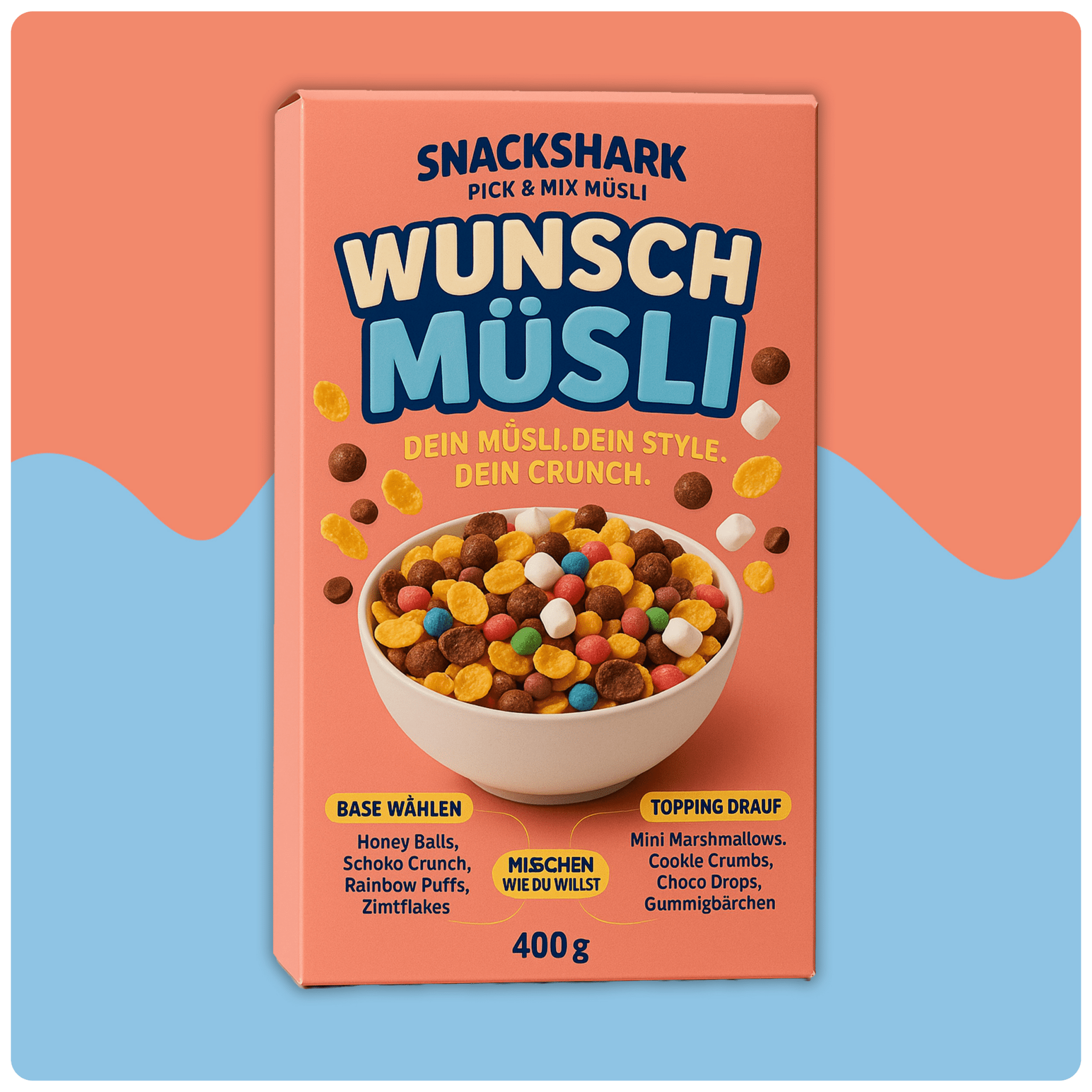 Wunsch Müsli 400g - Snack Shark