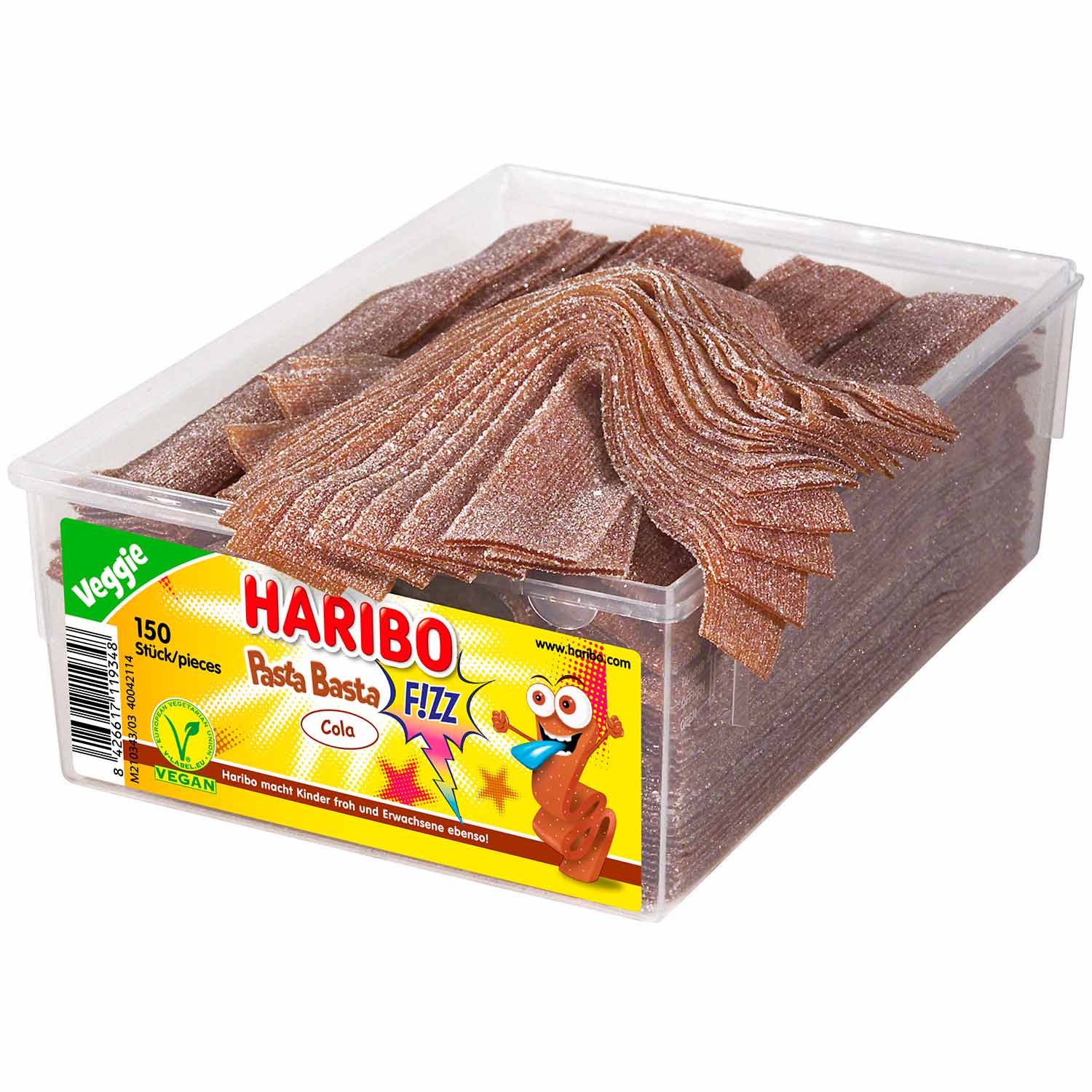 Haribo Pasta Basta Cola FIZZ – Der vegane Cola-Genuss mit saurem Kick - Snack Shark