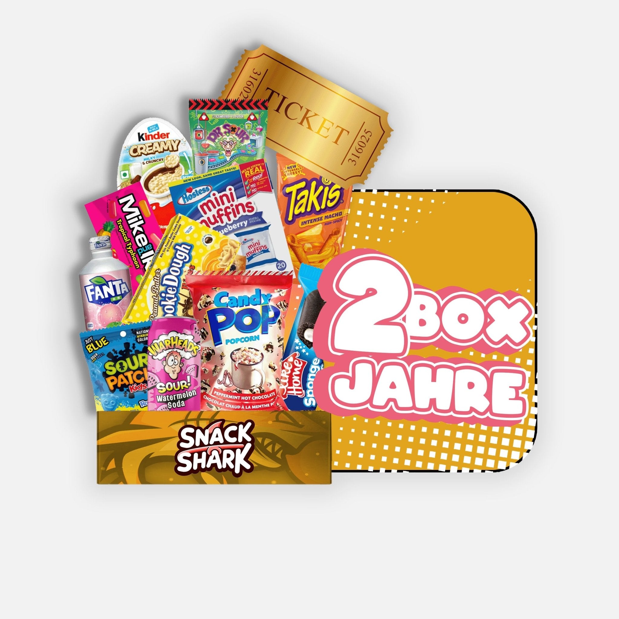 2 Jahres SnackShark Box - Snack Shark