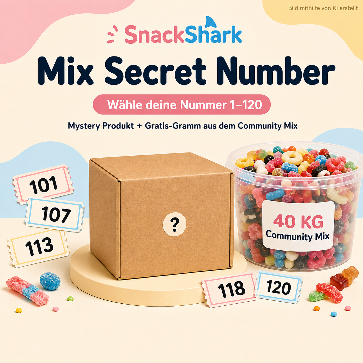 Mix Secret Number – das Livestream-Special 🎁🍬