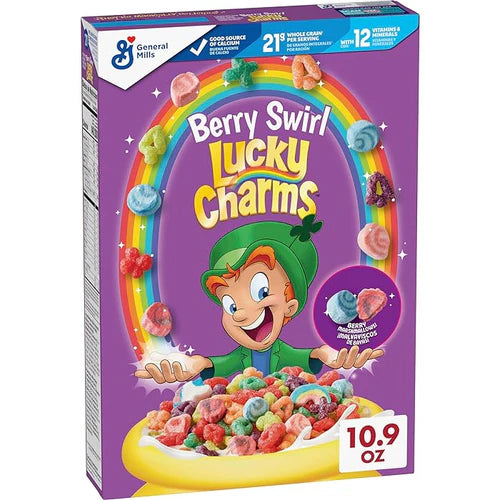 Lucky Charms Cereals Berry Swirl 310g