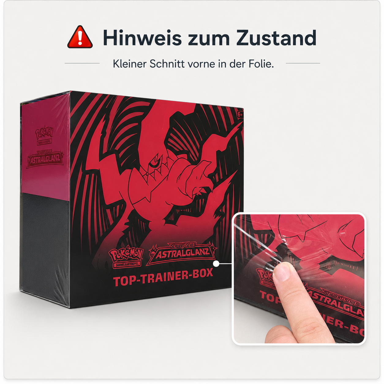 Pokémon Astralglanz Top Trainer Box Deutsch