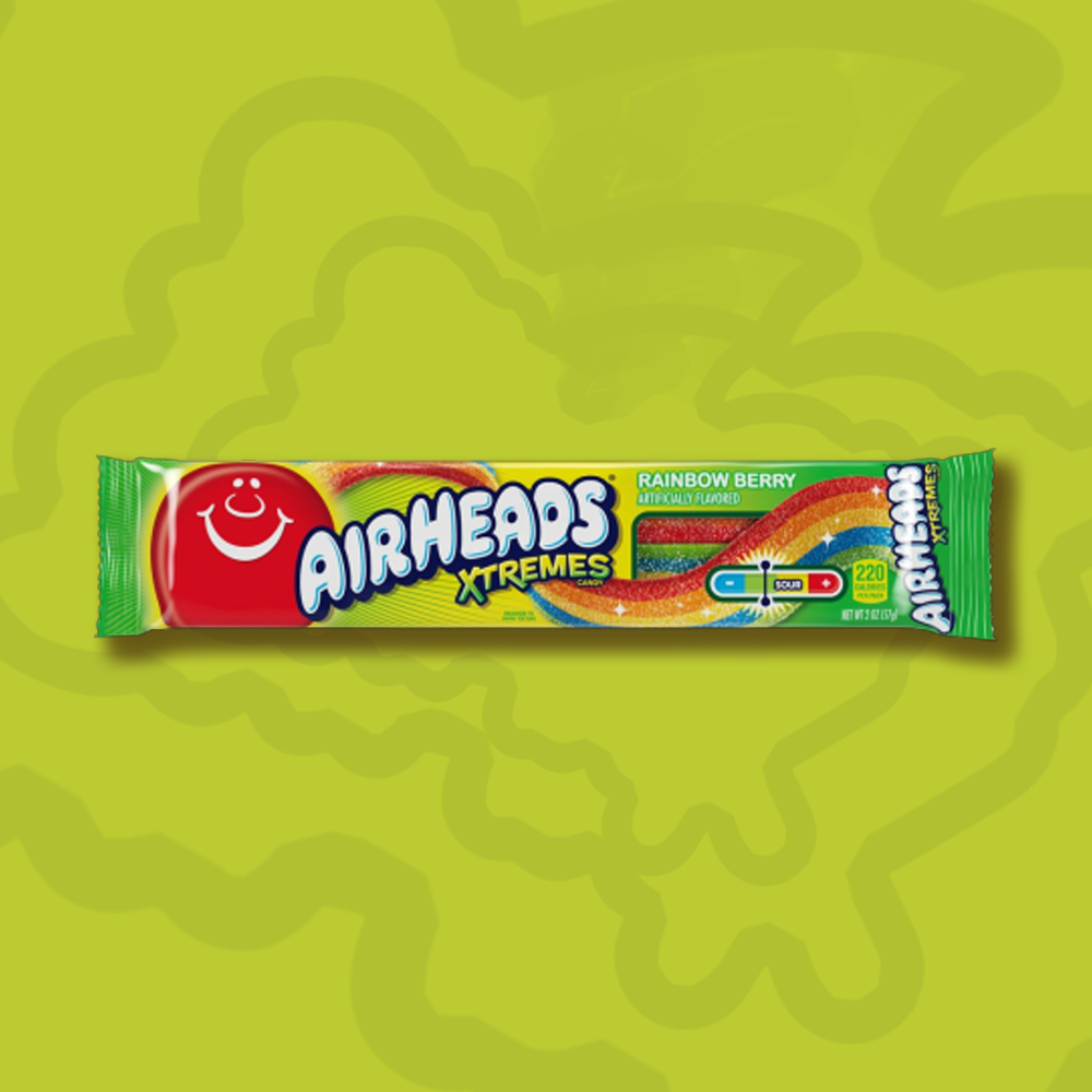 Airheads X-Tremes Sour Belts – 57g