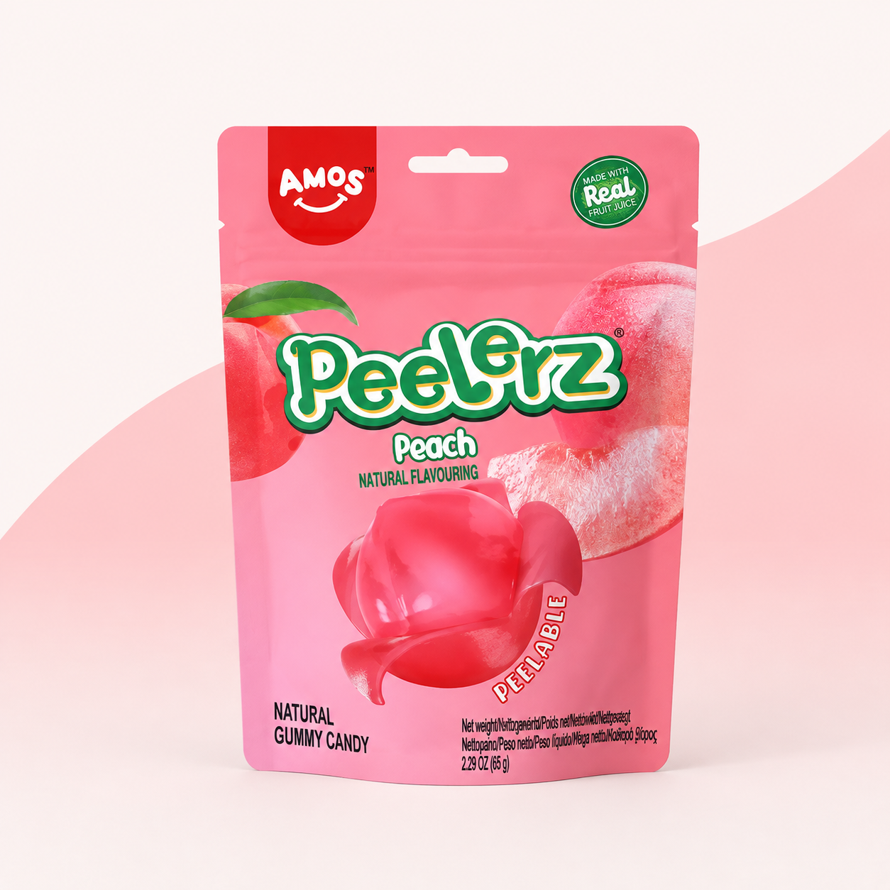 Amos Peel Off Peach 65 g