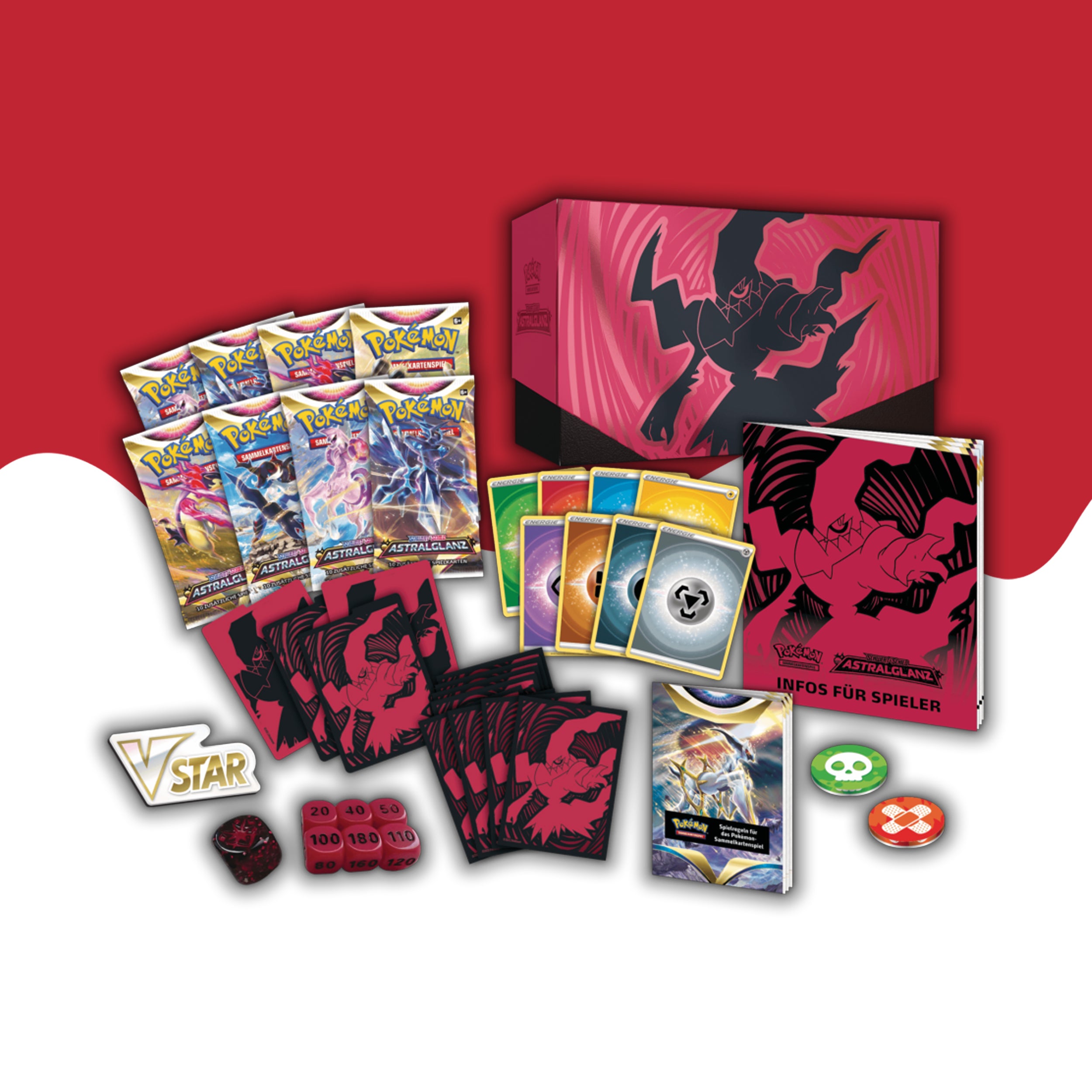 Pokémon Astralglanz Top Trainer Box Deutsch