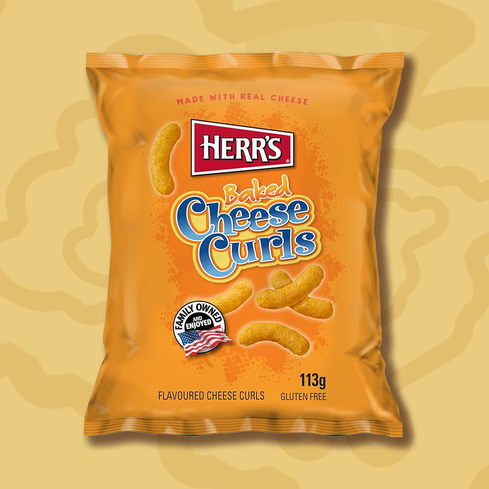 Herr’s Baked Cheese Curls 113g