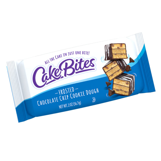 Cake Bites Frosted Choco Chip Cookie Dough