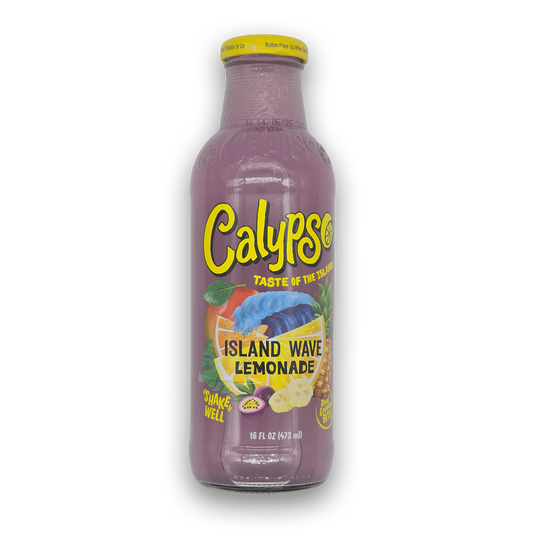 Calypso Island Wave Lemonade 473ml - Tropische Limonade in Glasflasche