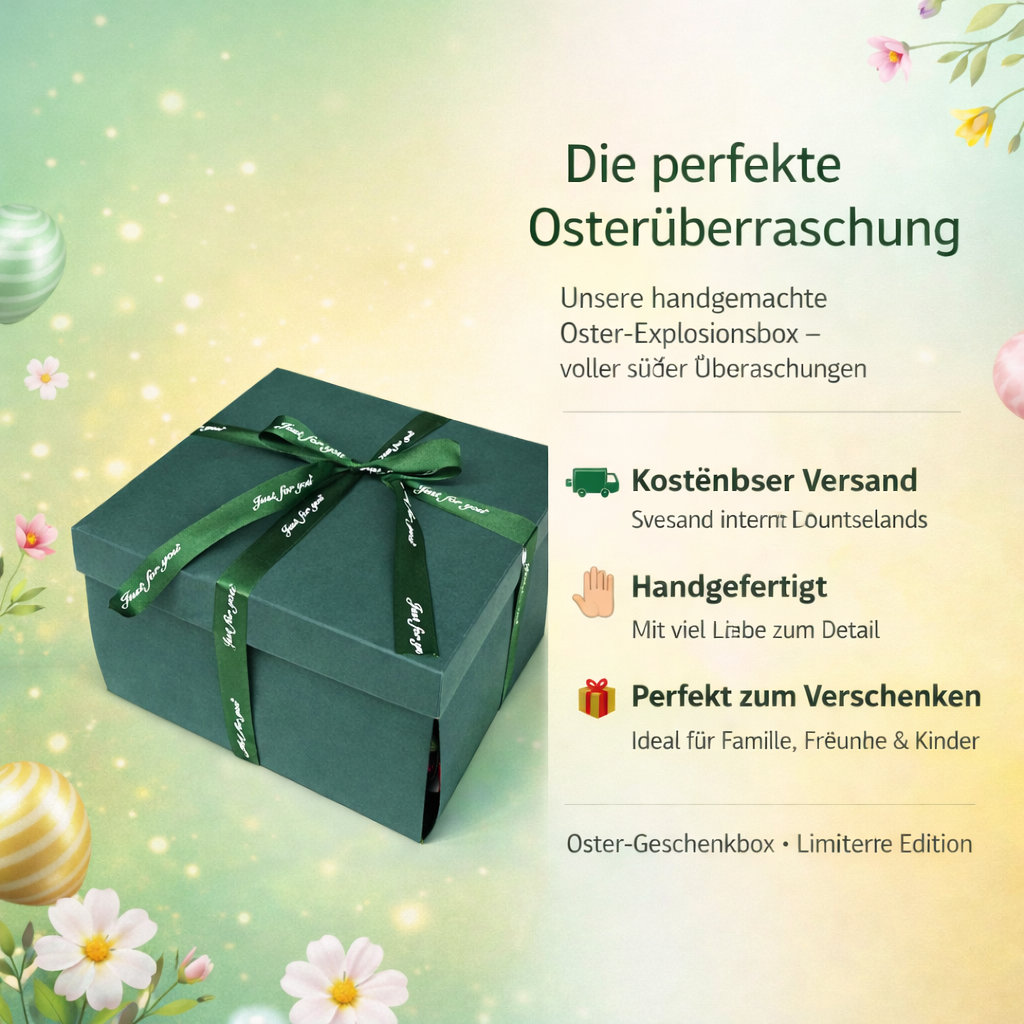 Oster Süßigkeiten Explosion  Geschenkbox