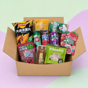 Asia Snack Box 10-teilig – Asiatische Drinks, Mochi, Pepero & Chips (Kopie)