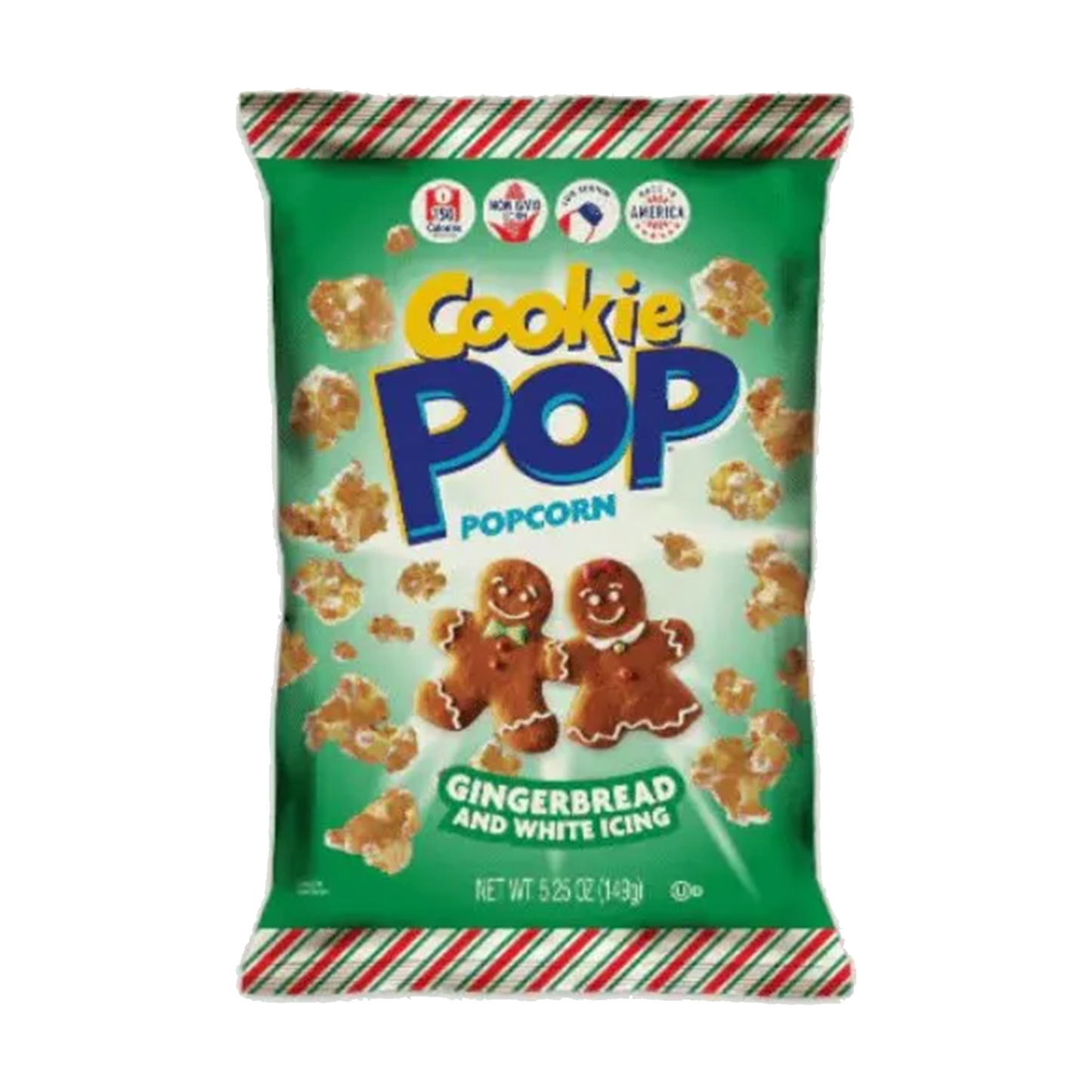 Cookie Pop Popcorn Iced Gingerbread 149g