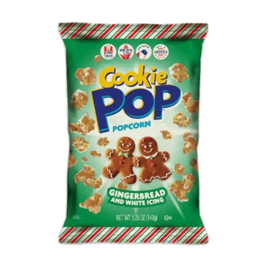 Cookie Pop Popcorn Iced Gingerbread 149g