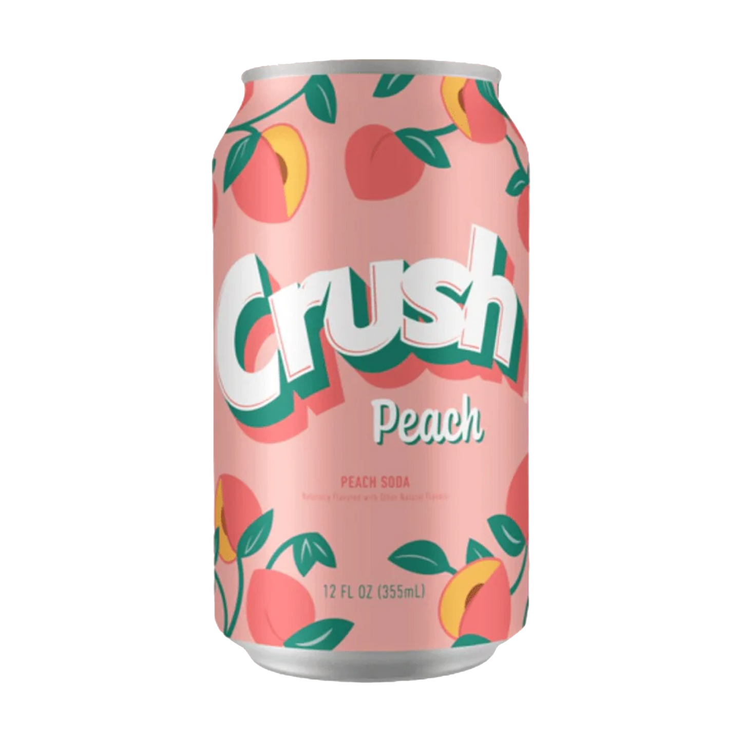 Crush Peach Soda 355ml