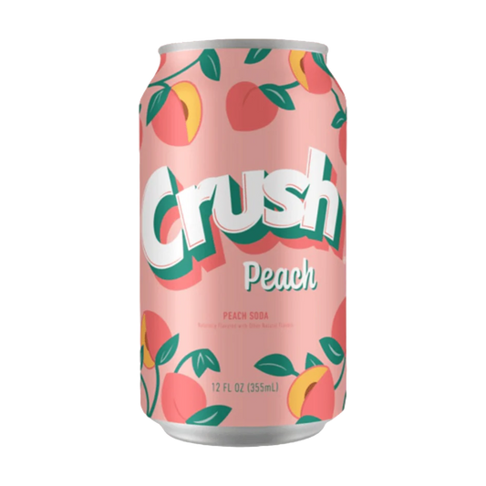 Crush Peach Soda 355ml