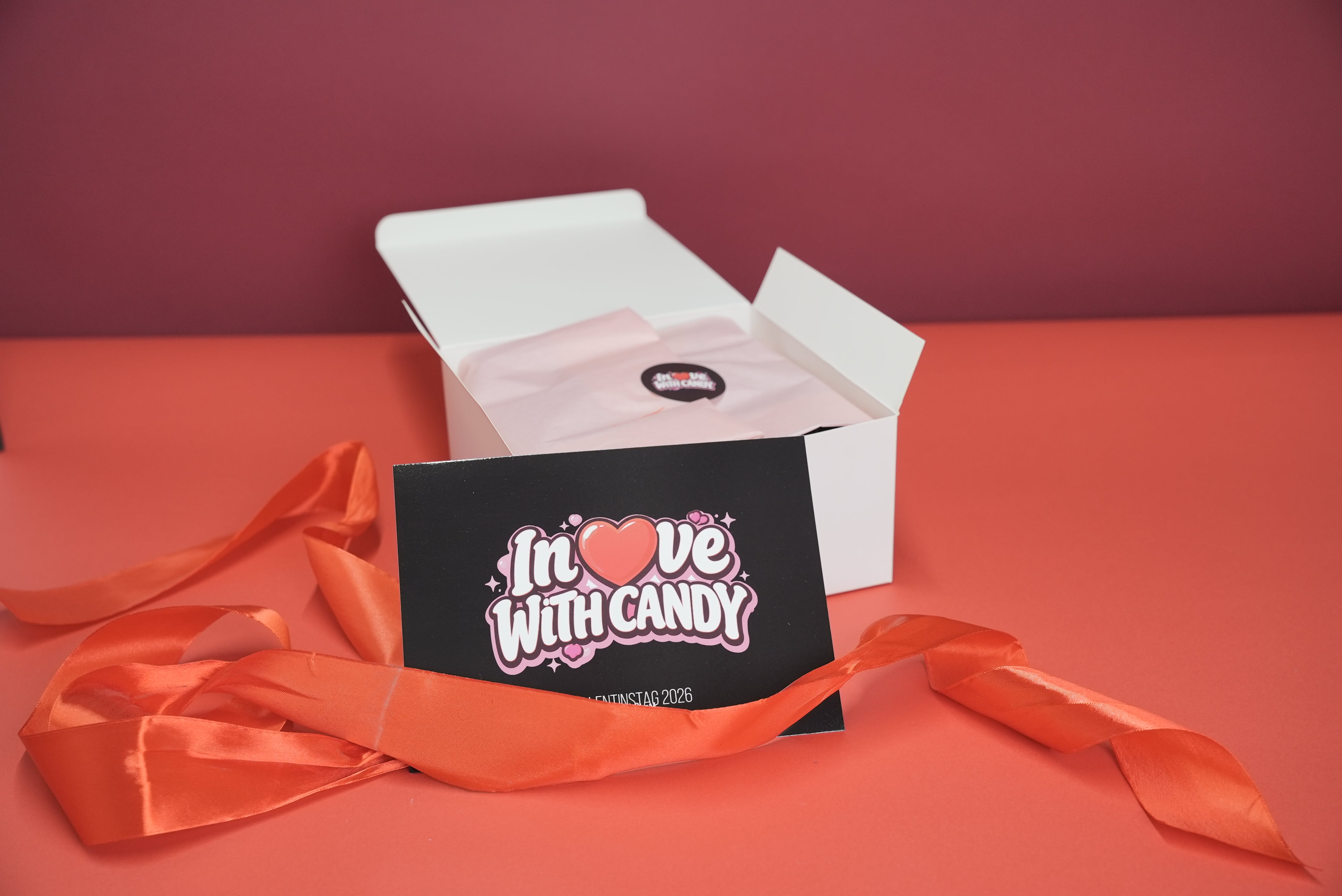 In Love with Candy Valentins Box