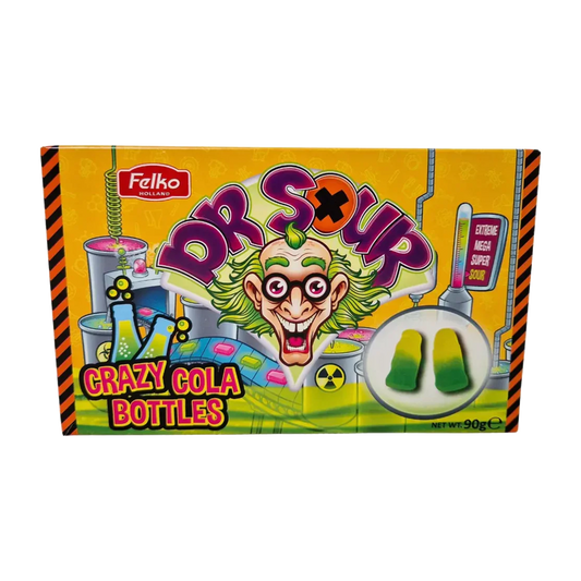 Dr. Sour Crazy Cola Bottles 90g