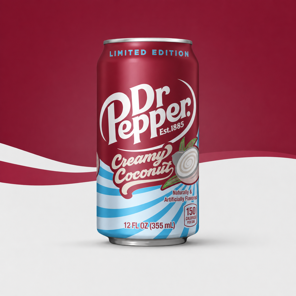 Dr Pepper Creamy Coconut USA 355 ml