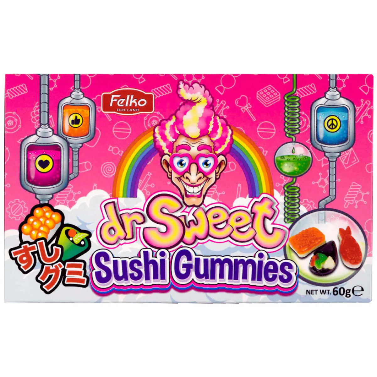 Dr. Sweet Sushi Gummies Fruchtgummi