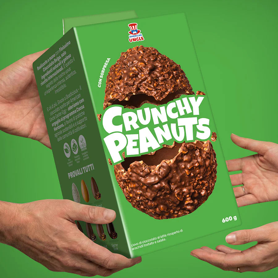 Crunchy Peanuts Osterei 600 g