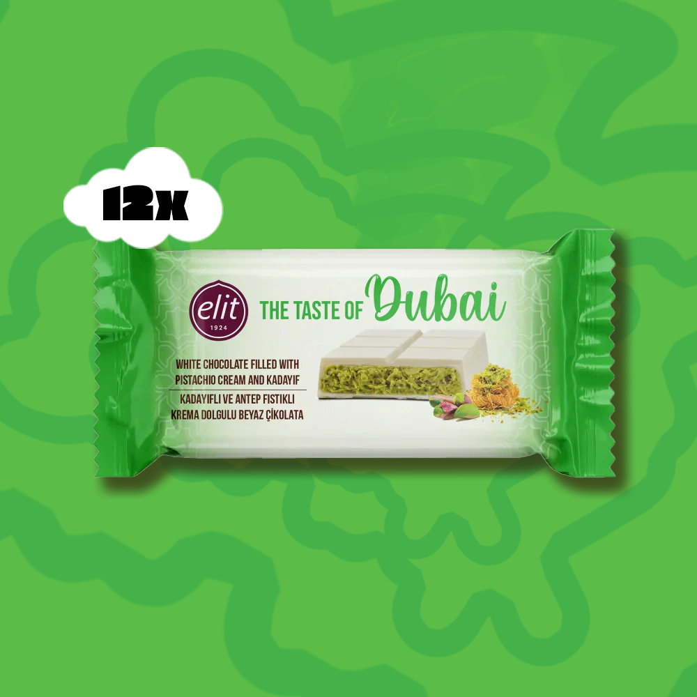 Elit Dubai Schokolade Weiße Schokolade ( 12er Box )