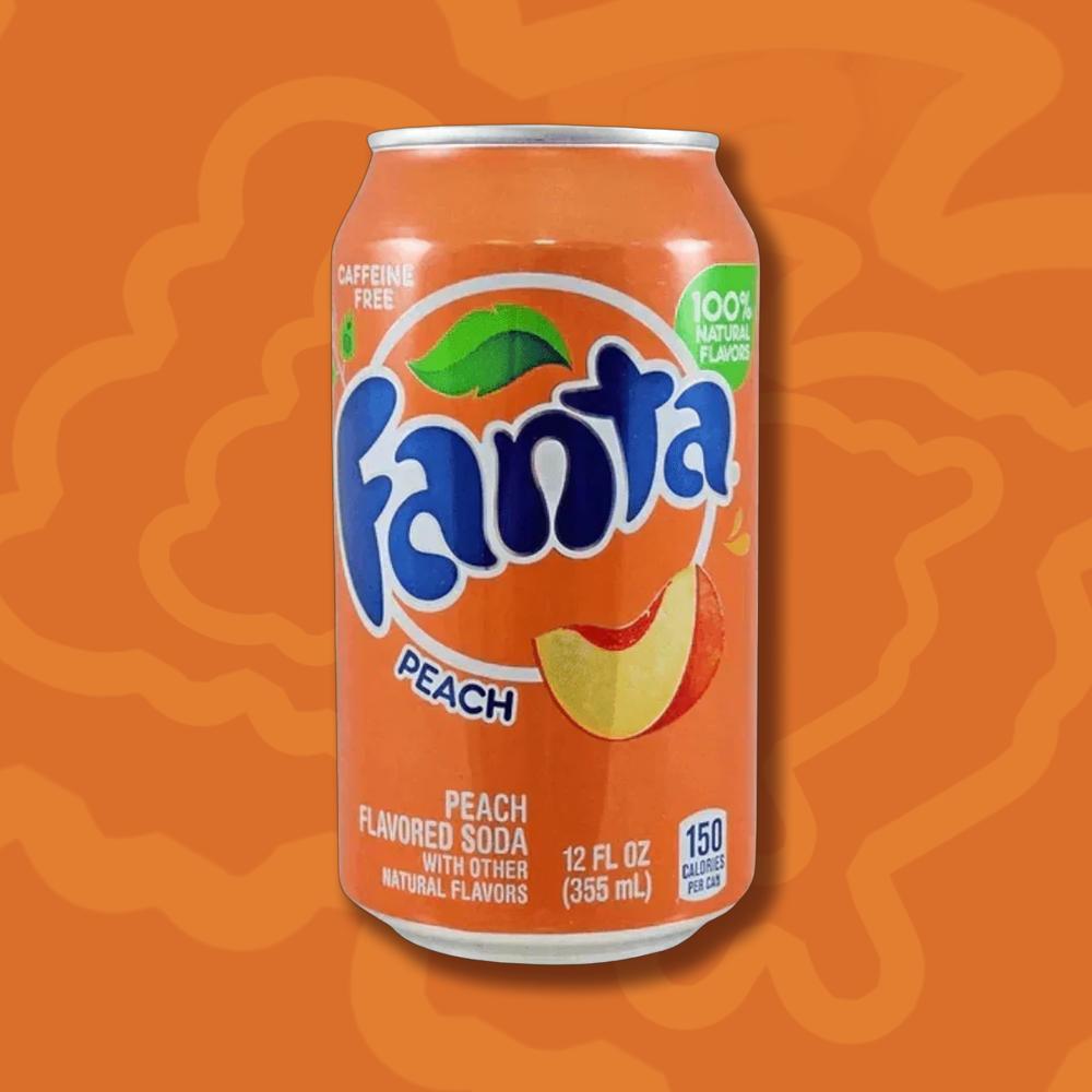Fanta USA Peach 355 ml - inkl. Pfand