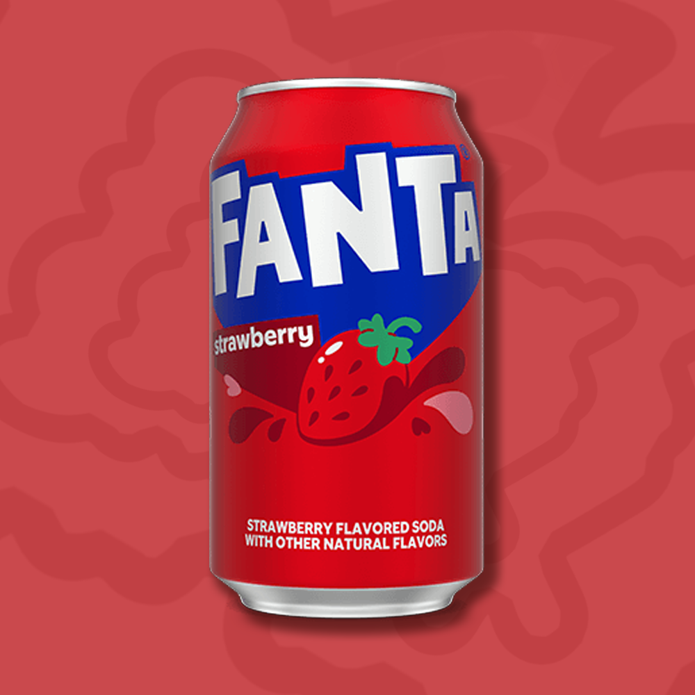 Fanta USA Strawberry 355 ml - inkl. Pfand