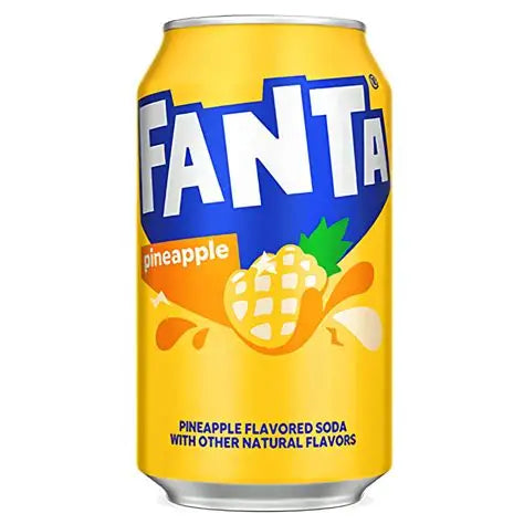 Fanta USA Pineapple 355 ml - inkl. Pfand
