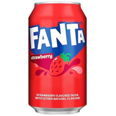 Fanta USA Strawberry 355 ml - inkl. Pfand