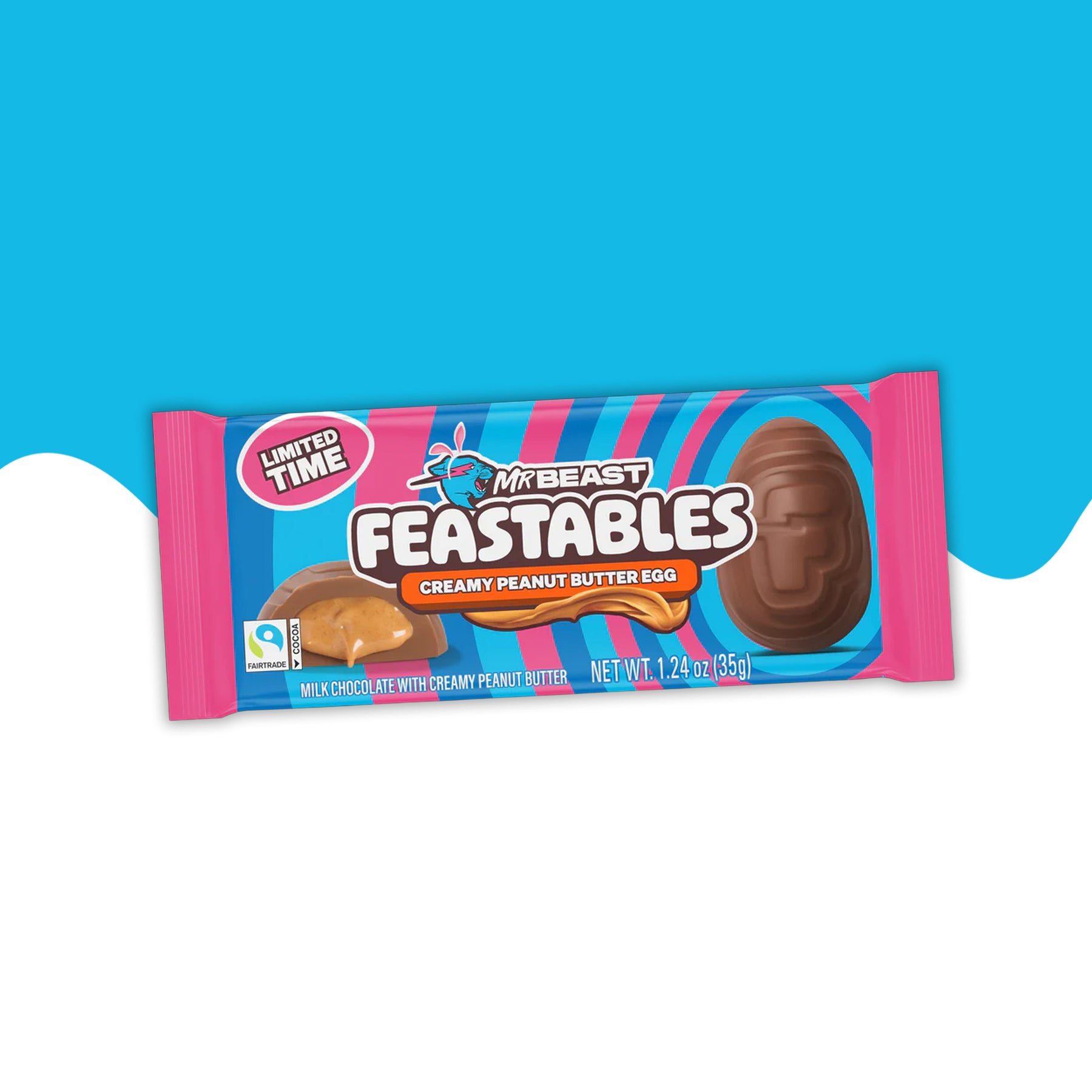 Feastables Peanut Butter Egg