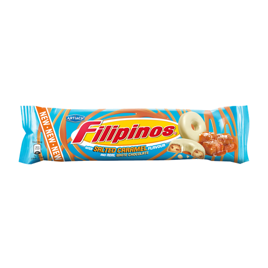 Filipinos White Chocolate With Salted Caramel 128g