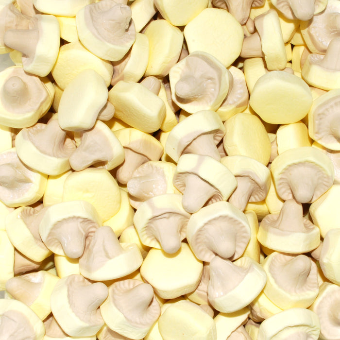 Pilze Banane-Caramel